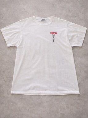 ESPN Referee Signals Graphic Tee Men’s 2XL White Football Shirt